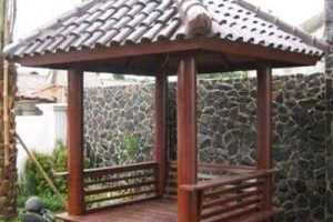 jasa pembuatan saung gazebo